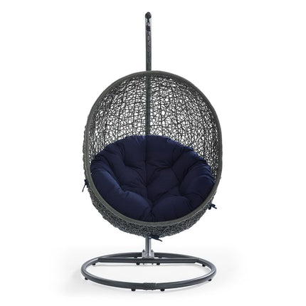 Modway EEI-3929 Hide Outdoor Patio Sunbrella® Swing Chair With Stand Modway