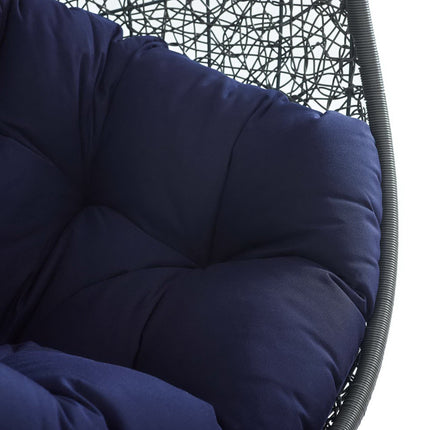 Modway EEI-3929 Hide Outdoor Patio Sunbrella® Swing Chair With Stand Modway