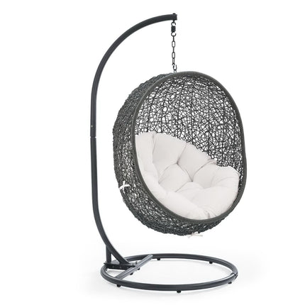 Modway EEI-3929 Hide Outdoor Patio Sunbrella® Swing Chair With Stand Modway