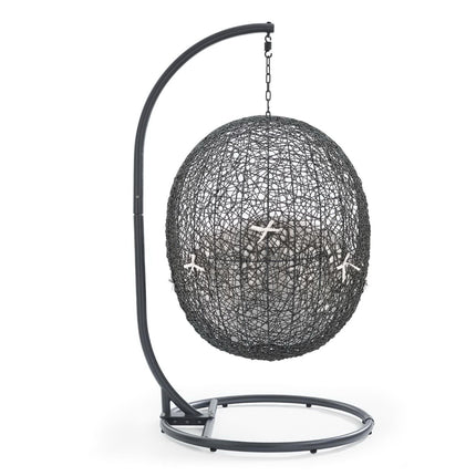 Modway EEI-3929 Hide Outdoor Patio Sunbrella® Swing Chair With Stand Modway