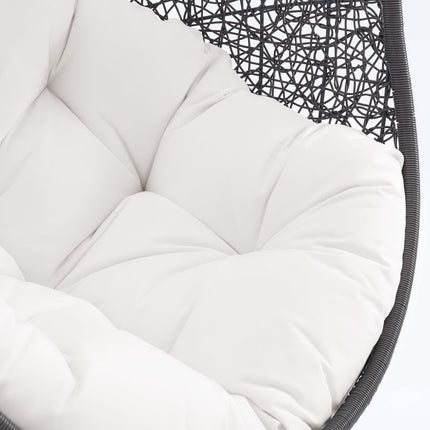 Modway EEI-3929 Hide Outdoor Patio Sunbrella® Swing Chair With Stand Modway