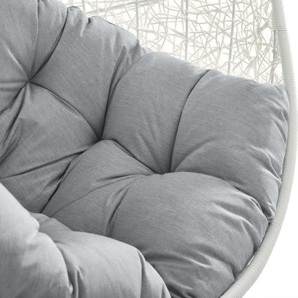 Modway EEI-3929 Hide Outdoor Patio Sunbrella® Swing Chair With Stand Modway