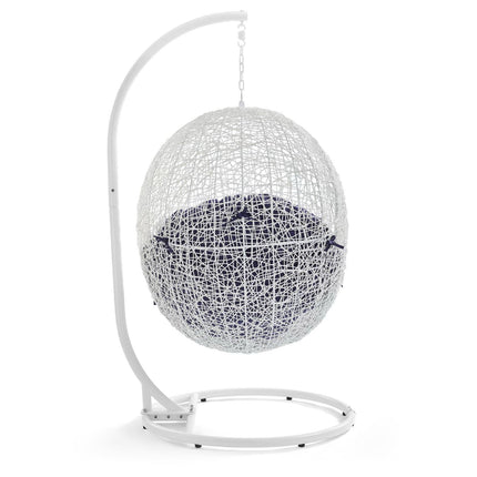 Modway EEI-3929 Hide Outdoor Patio Sunbrella® Swing Chair With Stand Modway