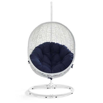 Modway EEI-3929 Hide Outdoor Patio Sunbrella® Swing Chair With Stand Modway