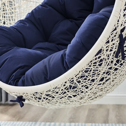 Modway EEI-3929 Hide Outdoor Patio Sunbrella® Swing Chair With Stand Modway