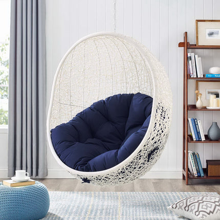 Modway EEI-3929 Hide Outdoor Patio Sunbrella® Swing Chair With Stand Modway