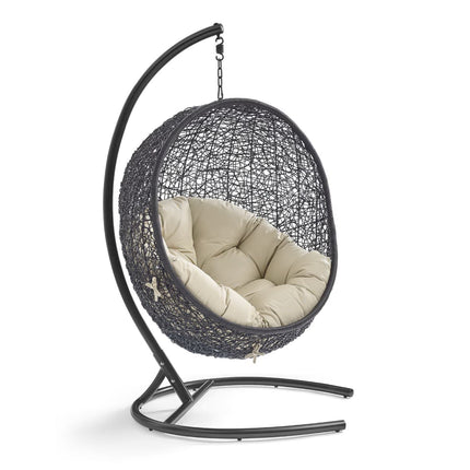 Modway EEI-3943 Encase Sunbrella® Swing Outdoor Patio Lounge Chair Modway