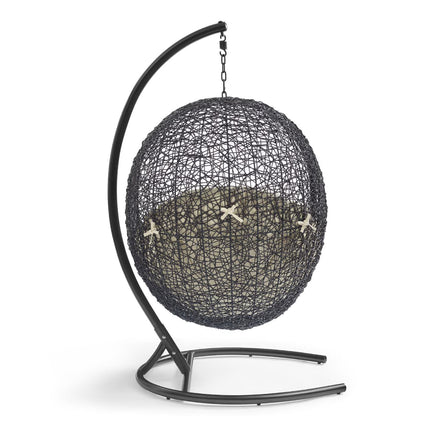 Modway EEI-3943 Encase Sunbrella® Swing Outdoor Patio Lounge Chair Modway