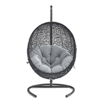 Modway EEI-3943 Encase Sunbrella® Swing Outdoor Patio Lounge Chair Modway