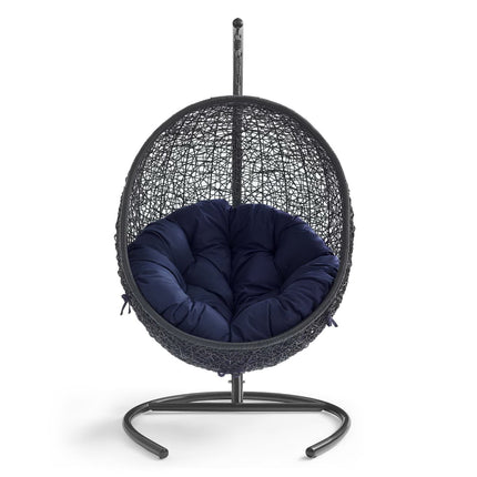 Modway EEI-3943 Encase Sunbrella® Swing Outdoor Patio Lounge Chair Modway