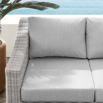 Modway EEI-3973 Conway Sunbrella® Outdoor Patio Wicker Rattan Loveseat Modway