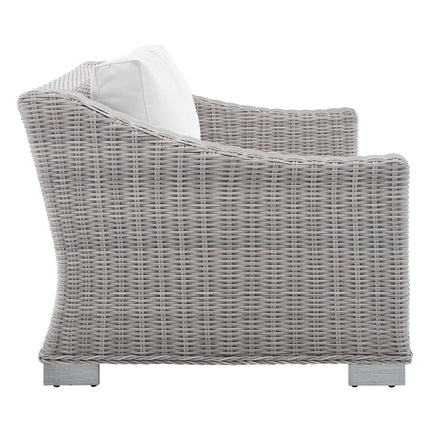 Modway EEI-3973 Conway Sunbrella® Outdoor Patio Wicker Rattan Loveseat Modway