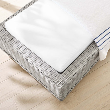 Modway EEI-3978 Conway Sunbrella® Outdoor Patio Wicker Rattan Chaise Lounge Modway