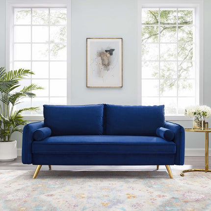 Modway EEI-3988 Revive Performance Velvet Sofa Modway