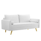 White / Performance Velvet