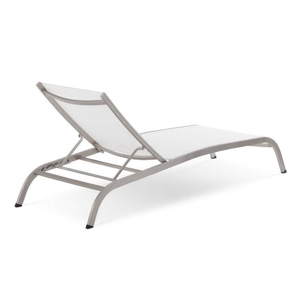 Modway EEI-4007 Savannah Outdoor Patio Mesh Chaise Lounge Set of 4 Modway