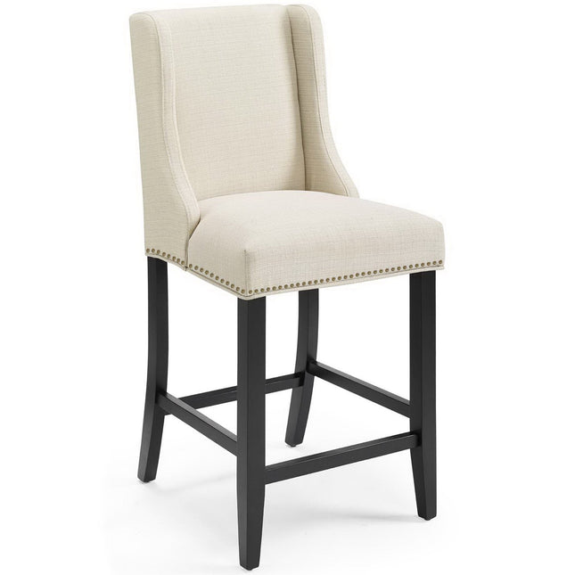 Modway EEI-4016 Baron Upholstered Fabric Counter Stool Set of 2 Modway
