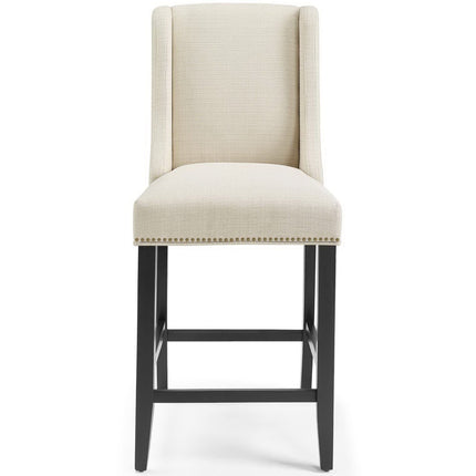 Modway EEI-4016 Baron Upholstered Fabric Counter Stool Set of 2 Modway