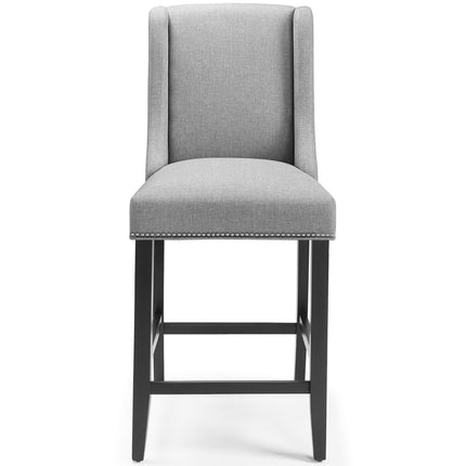 Modway EEI-4016 Baron Upholstered Fabric Counter Stool Set of 2 Modway