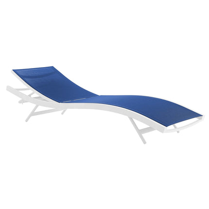Modway EEI-4038 Glimpse Outdoor Patio Mesh Chaise Lounge Set of 2 Modway