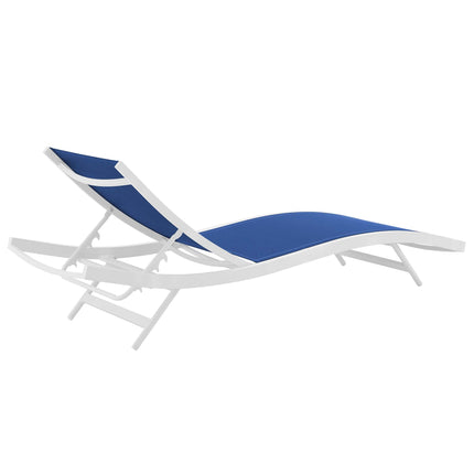 Modway EEI-4038 Glimpse Outdoor Patio Mesh Chaise Lounge Set of 2 Modway