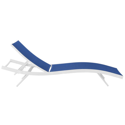 Modway EEI-4038 Glimpse Outdoor Patio Mesh Chaise Lounge Set of 2 Modway