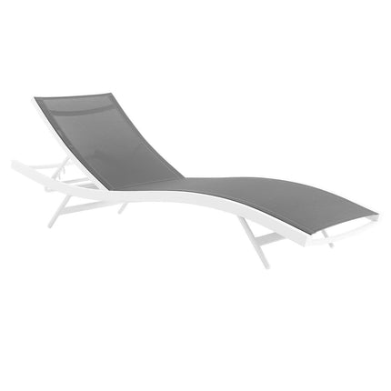 Modway EEI-4039 Glimpse Outdoor Patio Mesh Chaise Lounge Set of 4 Modway