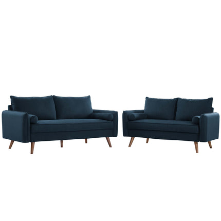 Modway EEI-4047 Revive Upholstered Fabric Sofa and Loveseat Set Modway