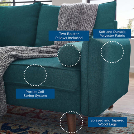 Modway EEI-4047 Revive Upholstered Fabric Sofa and Loveseat Set Modway
