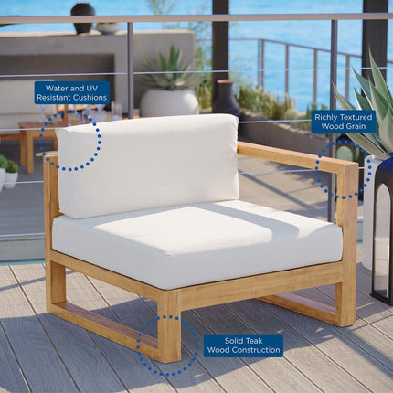 Modway EEI-4123 Upland Outdoor Patio Right-Arm Chair Modway