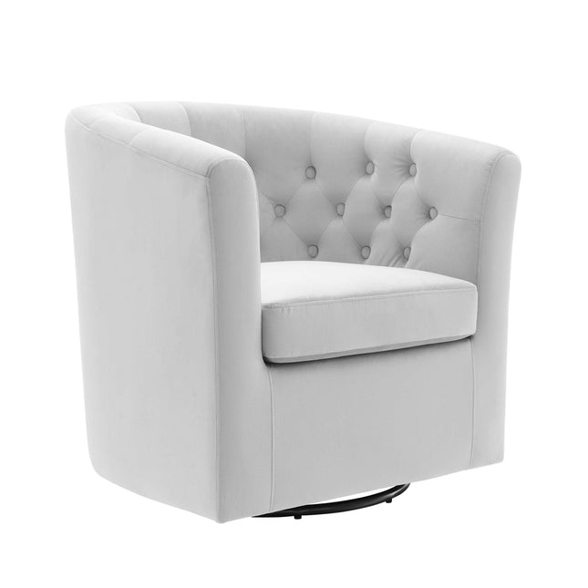 Modway EEI-4138 Prospect Tufted Performance Velvet Swivel Armchair Modway