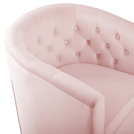 Modway EEI-4138 Prospect Tufted Performance Velvet Swivel Armchair Modway