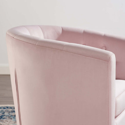 Modway EEI-4138 Prospect Tufted Performance Velvet Swivel Armchair Modway