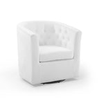 White / Performance Velvet