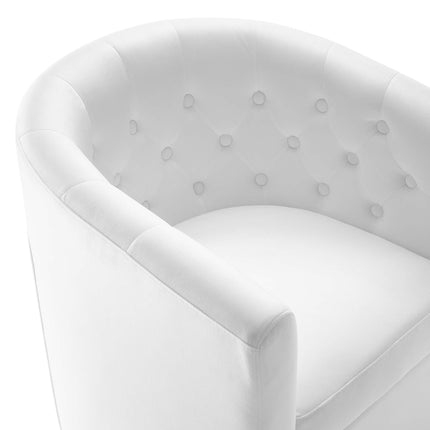 Modway EEI-4138 Prospect Tufted Performance Velvet Swivel Armchair Modway
