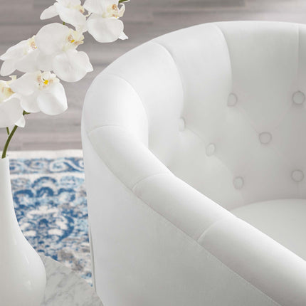 Modway EEI-4138 Prospect Tufted Performance Velvet Swivel Armchair Modway