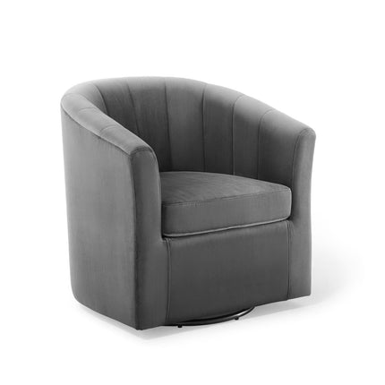 Modway EEI-4139 Prospect Performance Velvet Swivel Armchair Modway