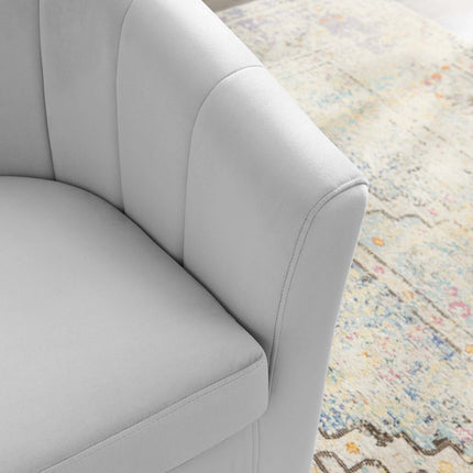 Modway EEI-4139 Prospect Performance Velvet Swivel Armchair Modway