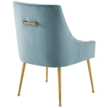 Modway EEI-4148 Discern Upholstered Performance Velvet Dining Chair Set of 2 Modway