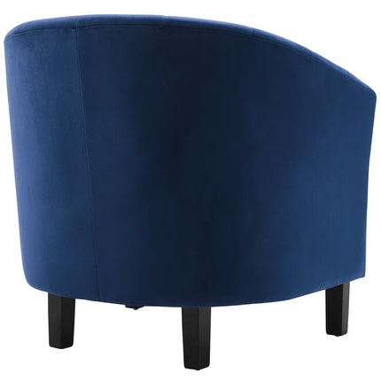 Modway EEI-4150 Prospect Channel Tufted Performance Velvet Armchair Set of 2 Modway