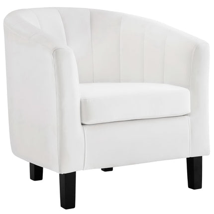 Modway EEI-4150 Prospect Channel Tufted Performance Velvet Armchair Set of 2 Modway