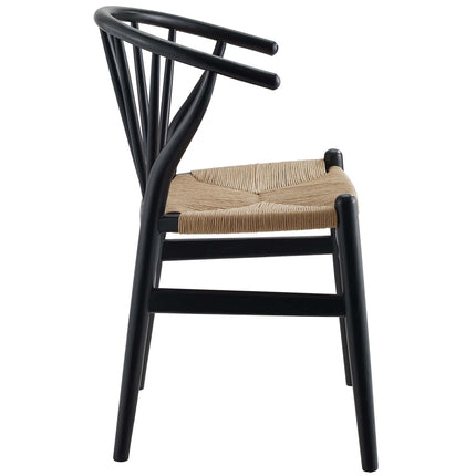 Modway EEI-4168 Flourish Spindle Wood Dining Side Chair Set of 2 Modway