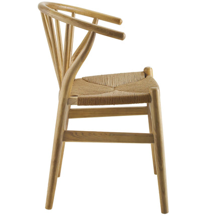 Modway EEI-4168 Flourish Spindle Wood Dining Side Chair Set of 2 Modway