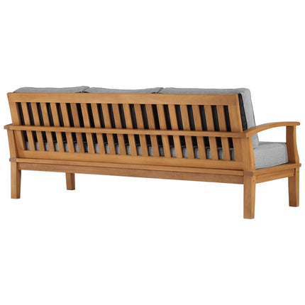 Modway EEI-4176 Marina Outdoor Patio Teak Sofa Modway