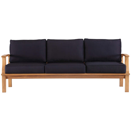 Modway EEI-4176 Marina Outdoor Patio Teak Sofa Modway