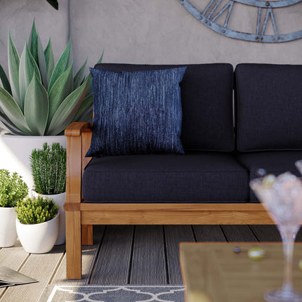 Modway EEI-4176 Marina Outdoor Patio Teak Sofa Modway