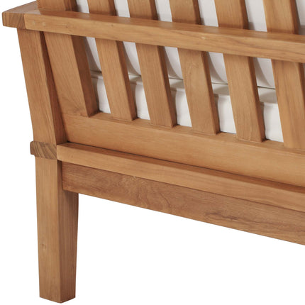 Modway EEI-4176 Marina Outdoor Patio Teak Sofa Modway
