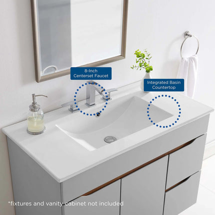 Modway EEI-4203 Cayman 36" Bathroom Sink Modway