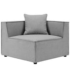 Gray / Upholstered
