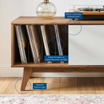 Modway EEI-4261 Envision Vinyl Record Display Stand Modway